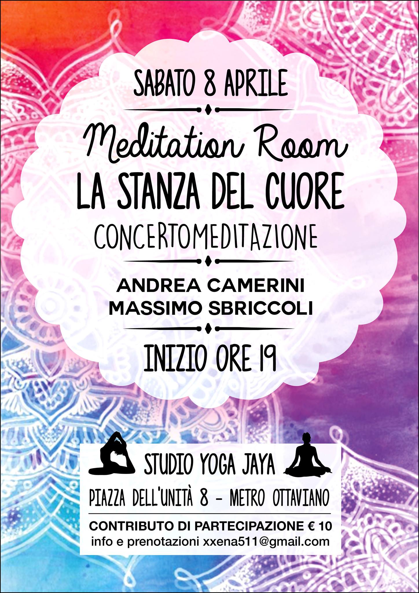 Meditation Room La stanza del Cuore Andrea Camerini Massimo Sbriccoli