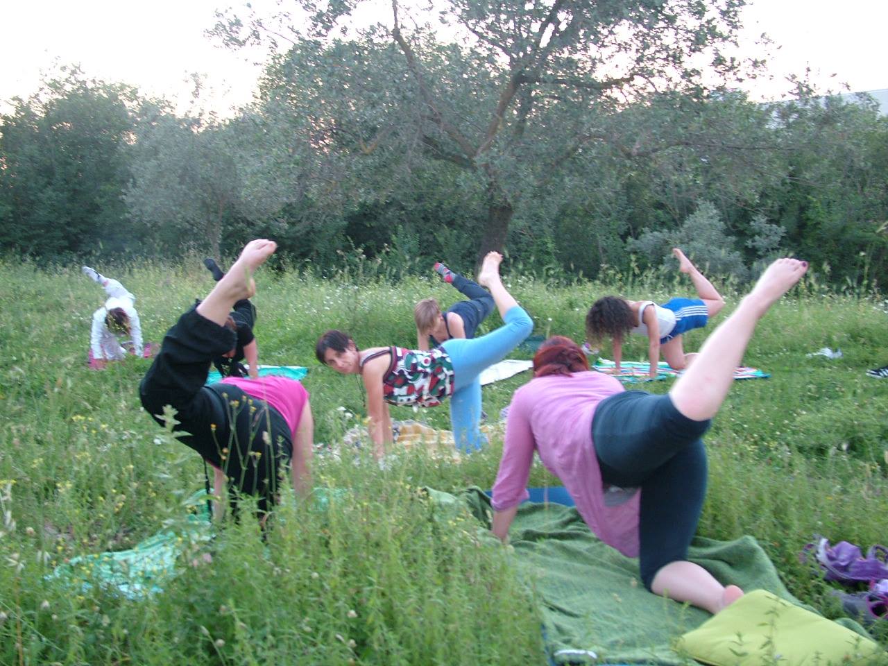 Mantra yoga nel parco con Andrea Camerini