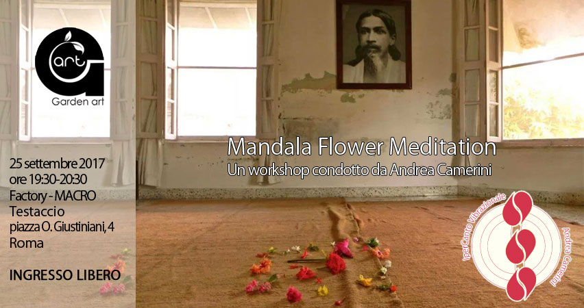 Mandala Flower Meditation - workshop andrea camerini